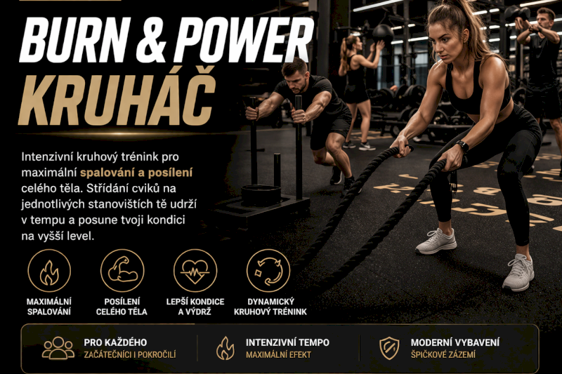 🔥 BURN & POWER KRUHÁČ